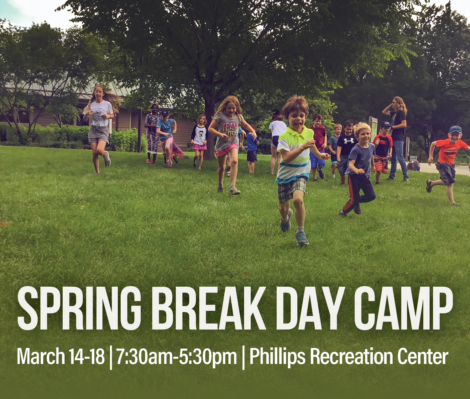 Sign your kids up for Spring Break Day Camp at Urbana Park District